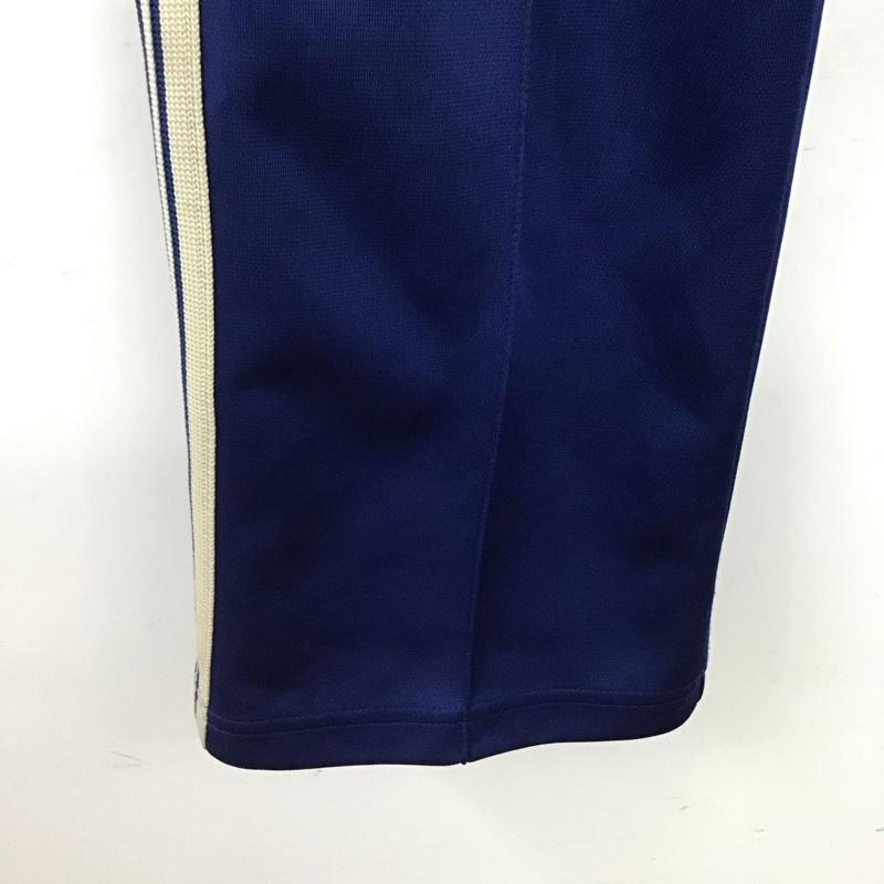 ニードルス Needles パンツ ワークパンツ、ペインターパンツ ワイドパンツ カジュアルパンツ ワークパンツ S ロゴ、文字 青 / ブルー / blue メンズ USED 古着 中古 10153340