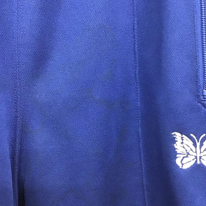 ニードルス Needles パンツ ワークパンツ、ペインターパンツ ワイドパンツ カジュアルパンツ ワークパンツ S ロゴ、文字 青 / ブルー / blue メンズ USED 古着 中古 10153340