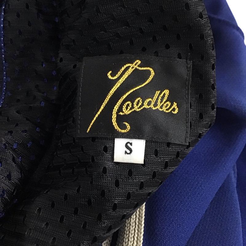 ニードルス Needles パンツ ワークパンツ、ペインターパンツ ワイドパンツ カジュアルパンツ ワークパンツ S ロゴ、文字 青 / ブルー / blue メンズ USED 古着 中古 10153340