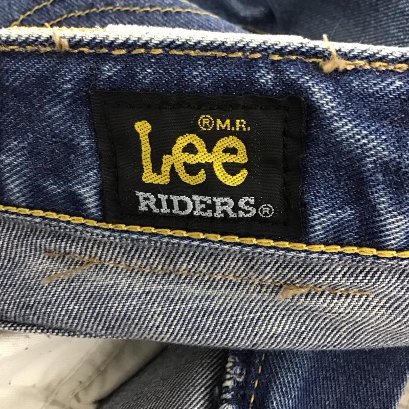 リー Lee パンツ デニム、ジーンズ デニムパンツ スリムパンツ カジュアルパンツ 30インチ 無地 インディゴ / インディゴ / Indigo メンズ USED 古着 中古 10153341