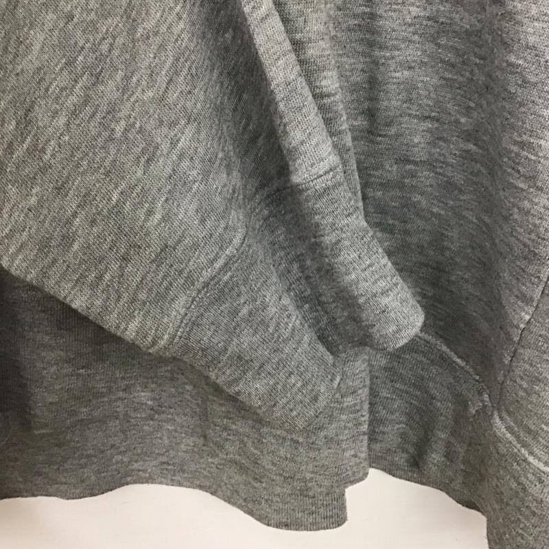 アバクロンビーアンドフィッチ ABERCROMBIE&FITCH トレーナー 長袖 長袖トレーナー スウェット クルーネック プルオーバー XL ロゴ、文字 灰 / グレー / gray メンズ USED 古着 中古 10153343
