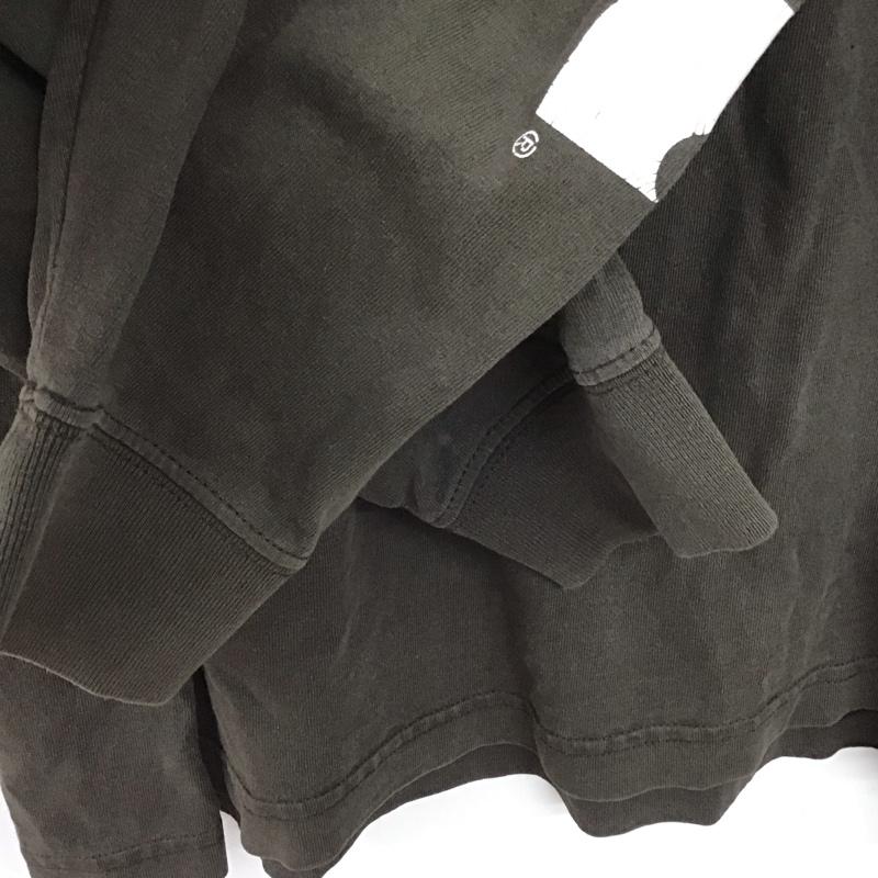 カーハート Carhartt カットソー 長袖 長袖カットソー プリントカットソー クルーネック XL プリント 茶 / ブラウン / brown メンズ USED 古着 中古 10153344