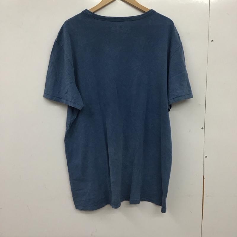 古着 USED Tシャツ 半袖 半袖カットソー プリントTシャツ クルーネックカットソー バンドTシャツ XL ロゴ、文字 青 / ブルー / blue メンズ USED 古着 中古 10153345