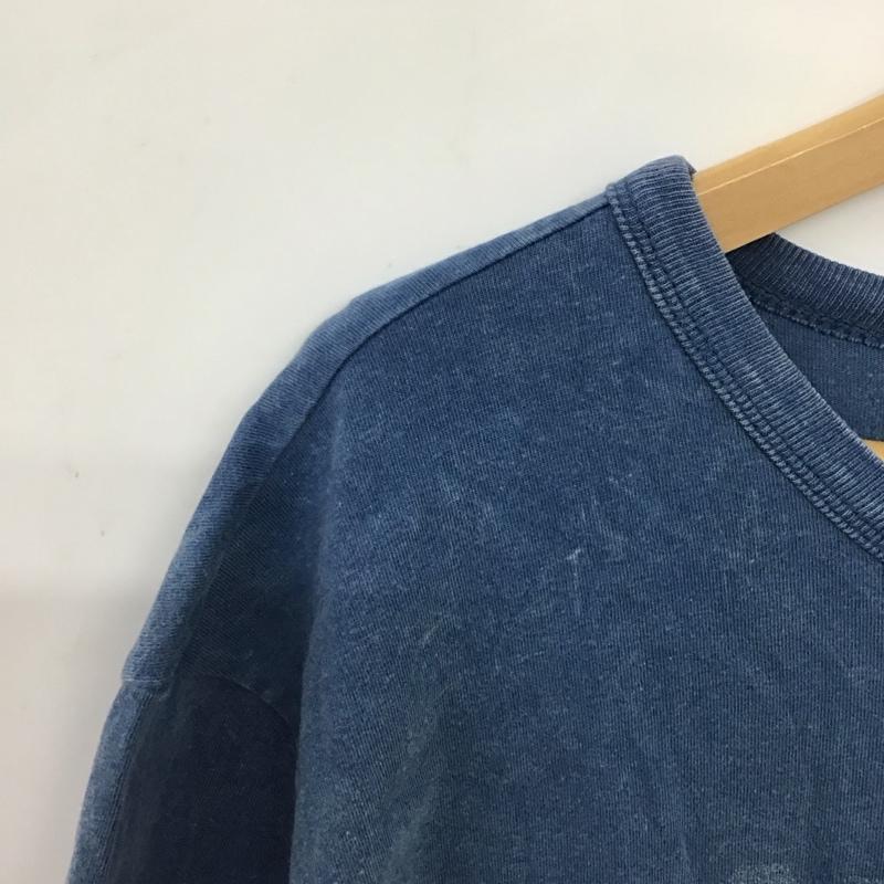 古着 USED Tシャツ 半袖 半袖カットソー プリントTシャツ クルーネックカットソー バンドTシャツ XL ロゴ、文字 青 / ブルー / blue メンズ USED 古着 中古 10153345