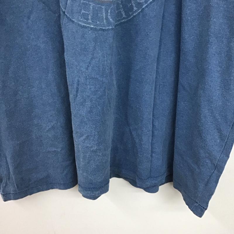 古着 USED Tシャツ 半袖 半袖カットソー プリントTシャツ クルーネックカットソー バンドTシャツ XL ロゴ、文字 青 / ブルー / blue メンズ USED 古着 中古 10153345