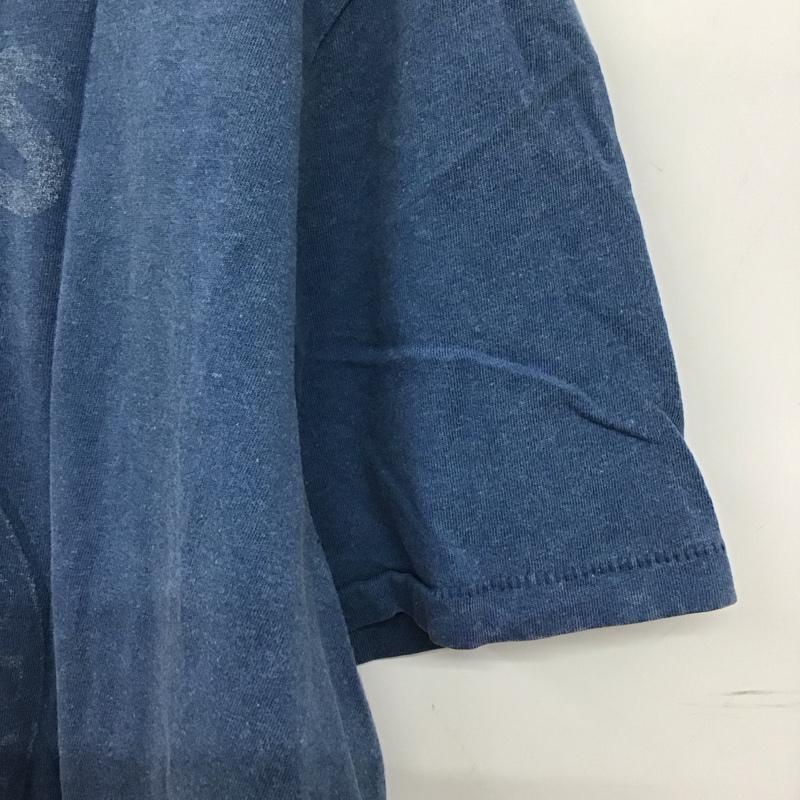 古着 USED Tシャツ 半袖 半袖カットソー プリントTシャツ クルーネックカットソー バンドTシャツ XL ロゴ、文字 青 / ブルー / blue メンズ USED 古着 中古 10153345