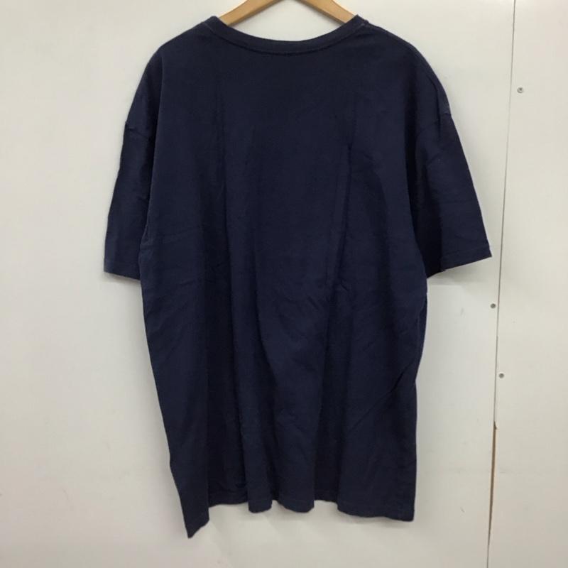 パタゴニア patagonia Tシャツ 半袖 半袖カットソー プリントTシャツ クルーネックカットソー XL プリント 紺 / ネイビー / navy メンズ USED 古着 中古 10153346