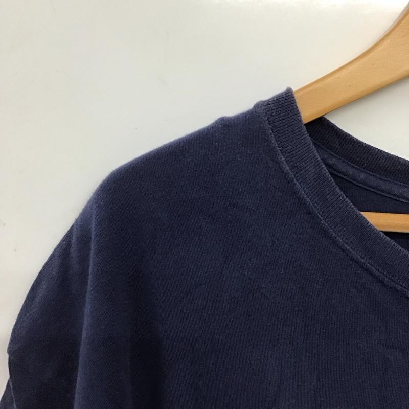 パタゴニア patagonia Tシャツ 半袖 半袖カットソー プリントTシャツ クルーネックカットソー XL プリント 紺 / ネイビー / navy メンズ USED 古着 中古 10153346