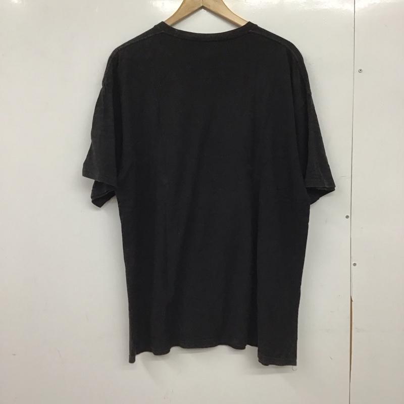 ステューシー STUSSY Tシャツ 半袖 半袖カットソー プリントTシャツ クルーネックカットソー XL プリント ダークグレー / ダークグレー / メンズ USED 古着 中古 10153348