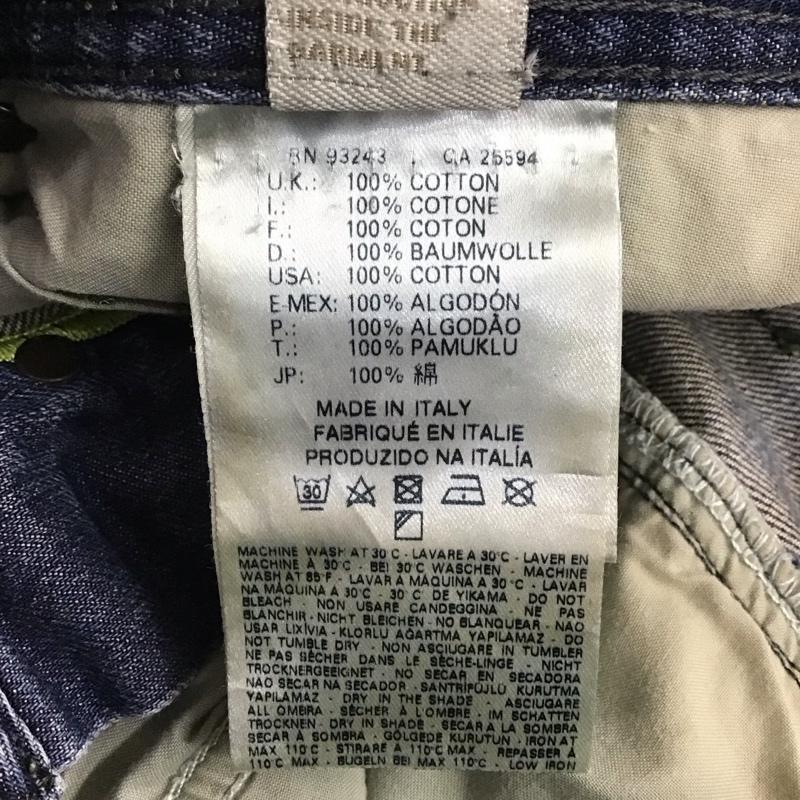 ディーゼル DIESEL パンツ デニム、ジーンズ W28 ペイント 28インチ  青 / ブルー / blue メンズ USED 古着 中古 10153351