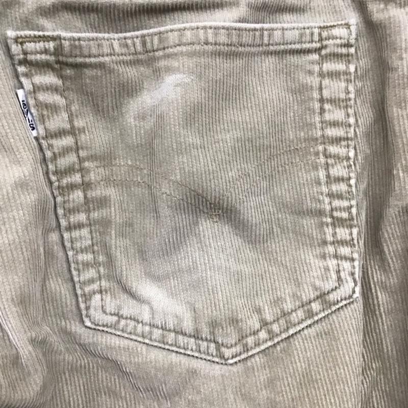 リーバイス Levi s パンツ ワークパンツ、ペインターパンツ コーデュロイ 517-15 31インチ 無地 ベージュ / ベージュ / beige メンズ USED 古着 中古 10153352