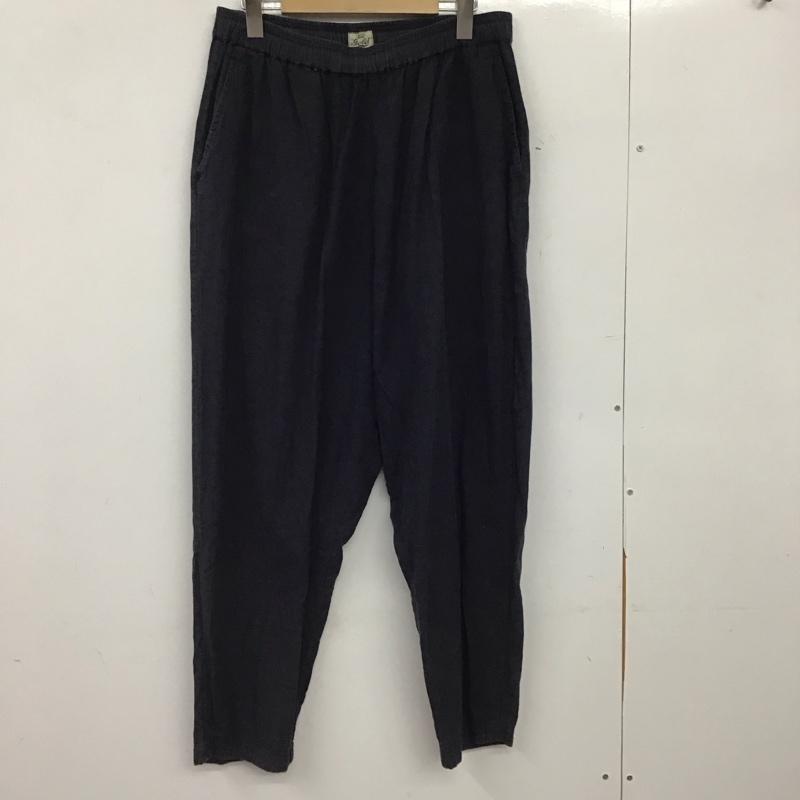 ゴールド GOLD パンツ サルエルパンツ GL42287 VAT DYE CHAMBRAY PIERROT PANTS ピエロパンツ イージーパンツ L 無地 紺 / ネイビー / navy メンズ USED 古着 中古 10153353