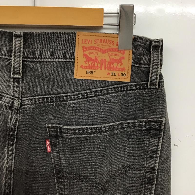 リーバイス Levi s パンツ デニム、ジーンズ A7221-0006 565 ルーズストレート ジーンズ W31 31インチ 無地 ダークグレー / ダークグレー / メンズ USED 古着 中古 10153354