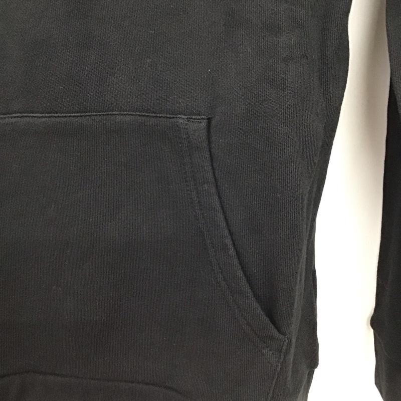アディダス adidas パーカー 長袖 GE0795 スウェット プルオーバー フーディ トレフォイル S ロゴ、文字 黒 / ブラック / black メンズ USED 古着 中古 10153357