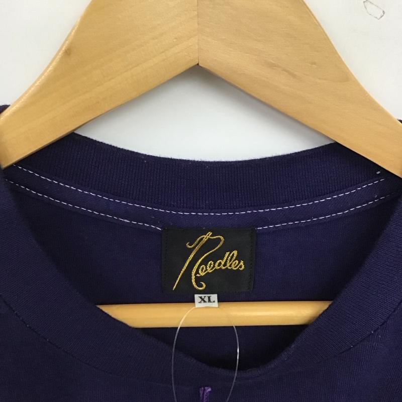 ニードルス Needles Tシャツ 半袖 11-08-0140-334-79-22 ロウケツT23sSP タグ付き XL  紺 / ネイビー / navy メンズ USED 古着 中古 10153358