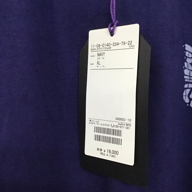 ニードルス Needles Tシャツ 半袖 11-08-0140-334-79-22 ロウケツT23sSP タグ付き XL  紺 / ネイビー / navy メンズ USED 古着 中古 10153358