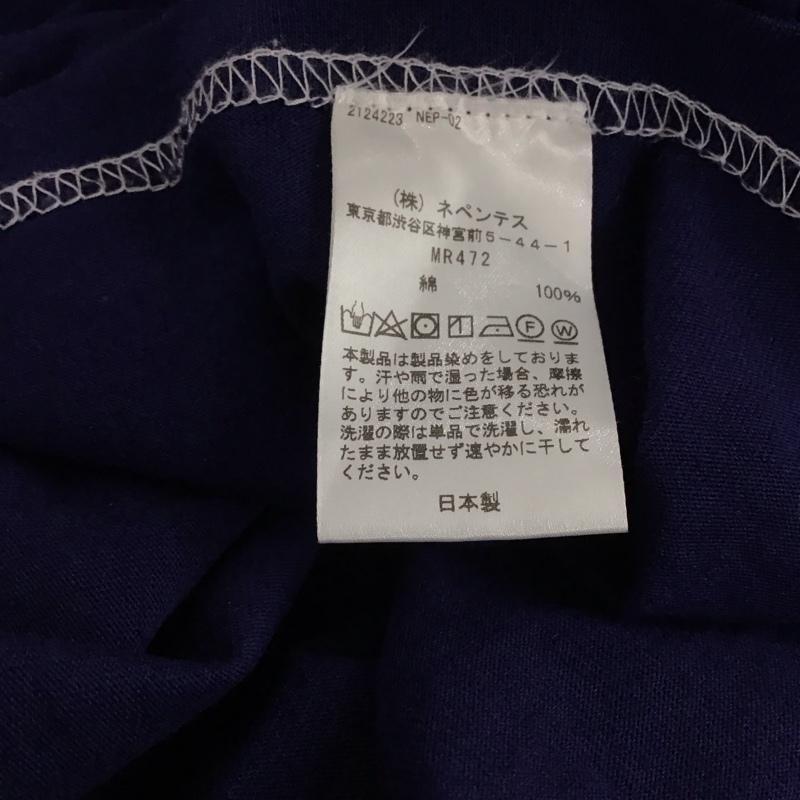 ニードルス Needles Tシャツ 半袖 11-08-0140-334-79-22 ロウケツT23sSP タグ付き XL  紺 / ネイビー / navy メンズ USED 古着 中古 10153358
