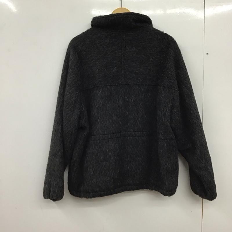 ウィム バイ リドム WYM LIDNM ジャケット、上着 ジャンパー、ブルゾン WYjk1073 WOOL BLEND SHAGGY SHORT BLOUSON M 無地 チャコールグレー / チャコールグレー / メンズ USED 古着 中古 10153361