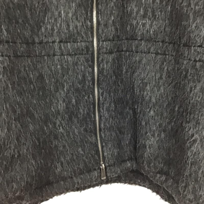 ウィム バイ リドム WYM LIDNM ジャケット、上着 ジャンパー、ブルゾン WYjk1073 WOOL BLEND SHAGGY SHORT BLOUSON M 無地 チャコールグレー / チャコールグレー / メンズ USED 古着 中古 10153361