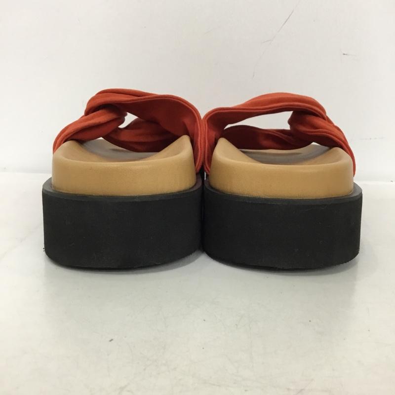 ニコアンド niko and... サンダル サンダル L 無地 橙 / オレンジ / orange レディース USED 古着 中古 10153365