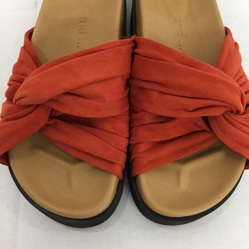 ニコアンド niko and... サンダル サンダル L 無地 橙 / オレンジ / orange レディース USED 古着 中古 10153365