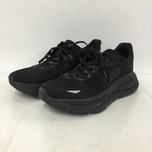 ホカ HOKA スニーカー スニーカー 1162011BBLC BONDI 9 26cm 26.0cm ロゴ、文字 黒 / ブラック / black メンズ USED 古着 中古 10153366