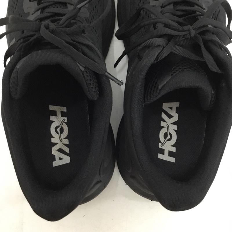 ホカ HOKA スニーカー スニーカー 1162011BBLC BONDI 9 26cm 26.0cm ロゴ、文字 黒 / ブラック / black メンズ USED 古着 中古 10153366