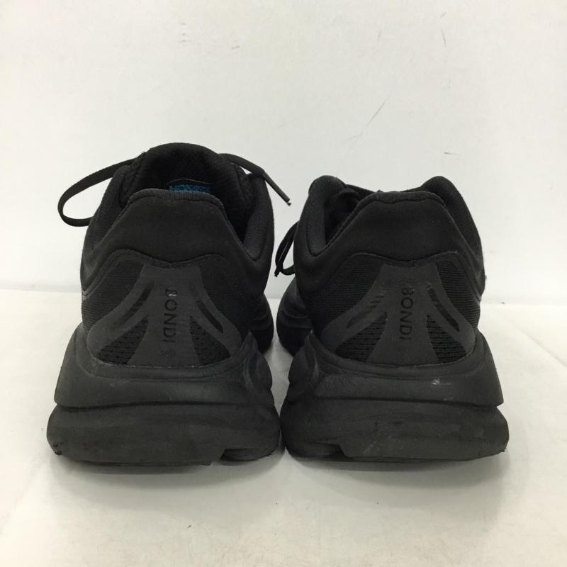 ホカ HOKA スニーカー スニーカー 1162011BBLC BONDI 9 26cm 26.0cm ロゴ、文字 黒 / ブラック / black メンズ USED 古着 中古 10153366