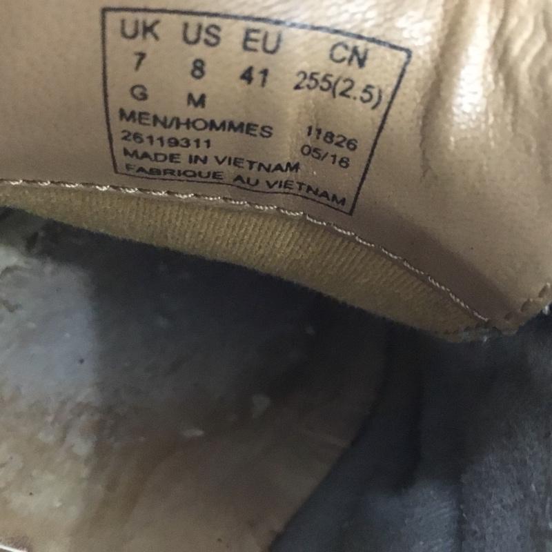 クラークス Clarks 革靴 革靴 26119311 ウィングチップ UK7 US：8 無地 黒 / ブラック / black メンズ USED 古着 中古 10153367