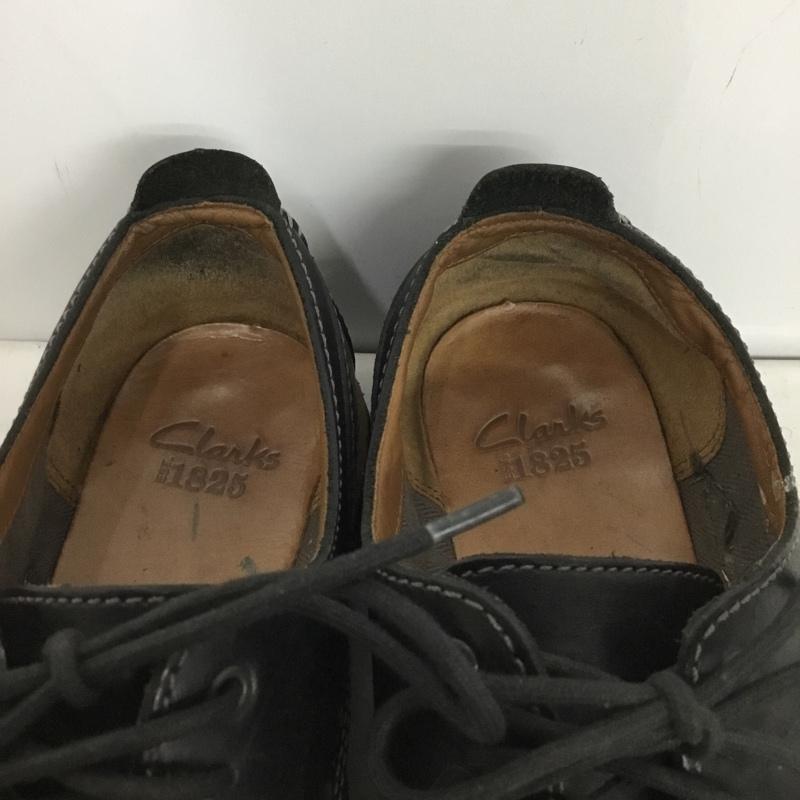クラークス Clarks 革靴 革靴 26119311 ウィングチップ UK7 US：8 無地 黒 / ブラック / black メンズ USED 古着 中古 10153367
