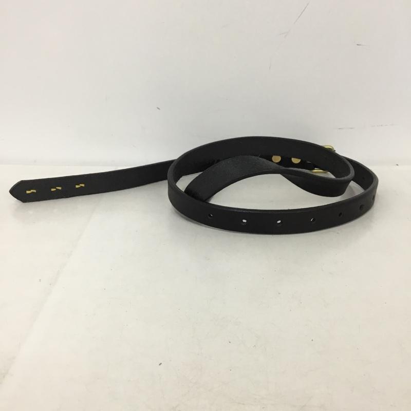 古着 USED ベルト・バックル ベルト Nje スタッズ 無地 黒 / ブラック / black X 金 / ゴールド / gold color メンズ USED 古着 中古 10153371