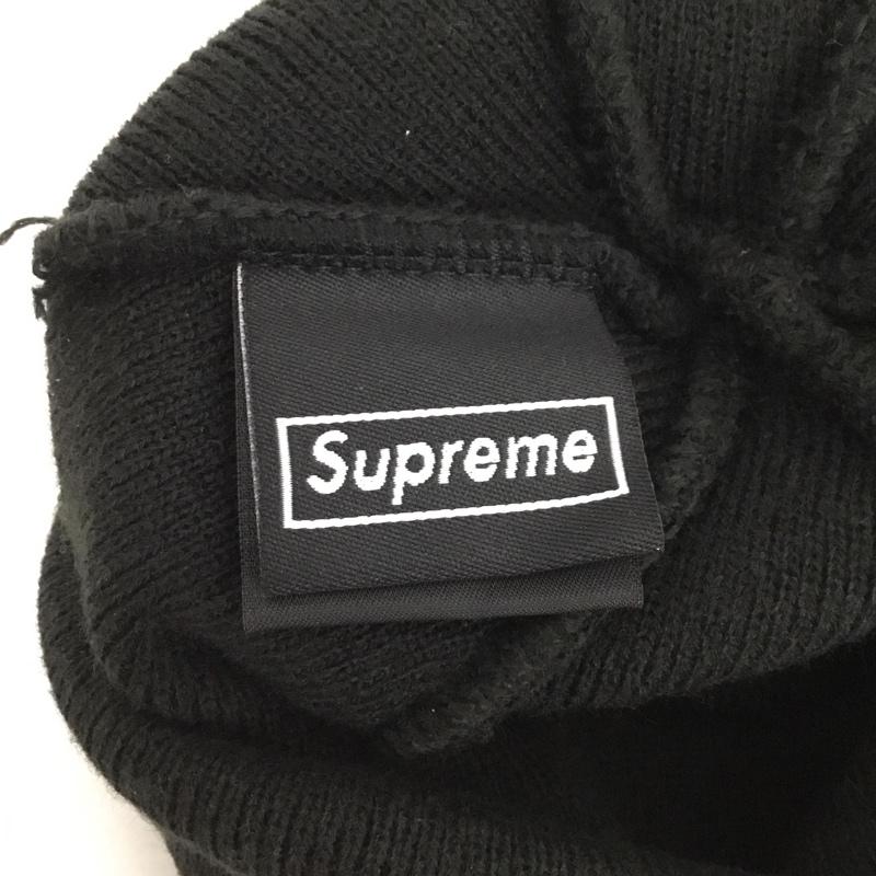 シュプリーム Supreme 帽子 ニット帽 NEW ERA 19AW 19FW Bandana Box Logo Beanie ロゴ、文字 黒 / ブラック / black メンズ USED 古着 中古 10153378