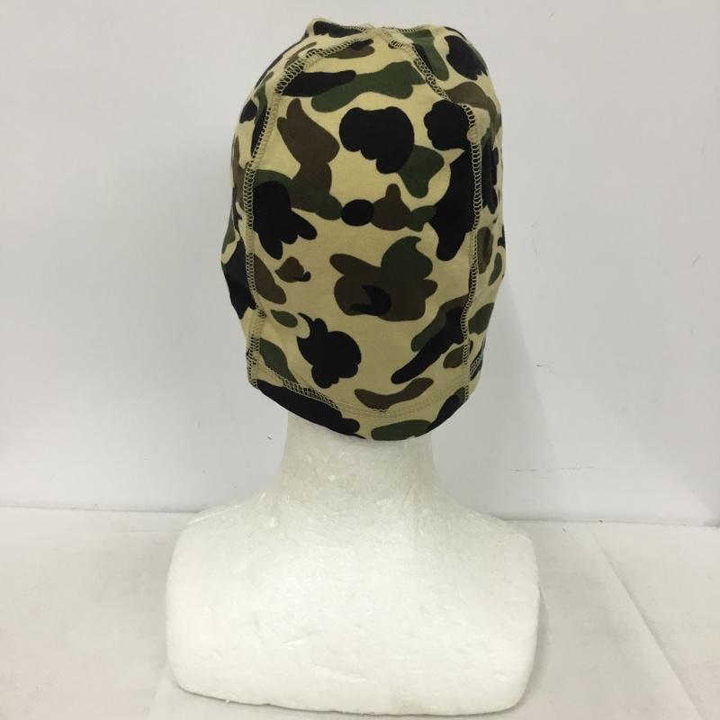 アベイシングエイプ A BATHING APE 帽子 ニット帽 初期 コットン 綿 カモフラージュ柄・迷彩 マルチカラー / マルチカラー / multicolor メンズ USED 古着 中古 10153380