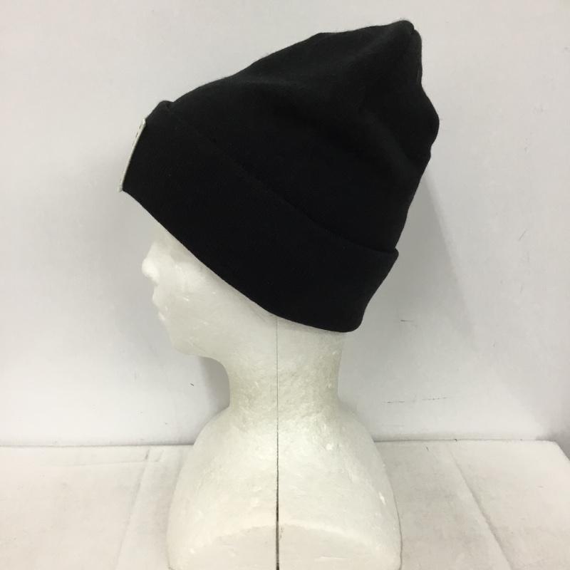 ステューシー STUSSY 帽子 ニット帽 STUSSY TROOPS ビーニー ロゴ、文字 黒 / ブラック / black メンズ USED 古着 中古 10153381