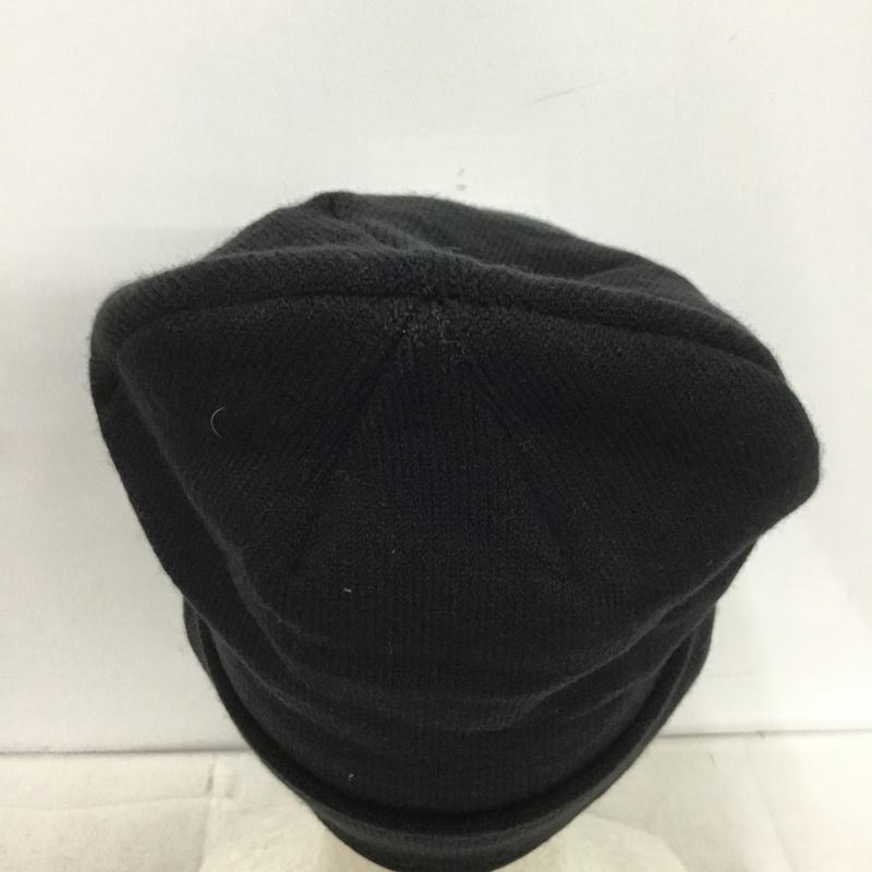 ステューシー STUSSY 帽子 ニット帽 STUSSY TROOPS ビーニー ロゴ、文字 黒 / ブラック / black メンズ USED 古着 中古 10153381