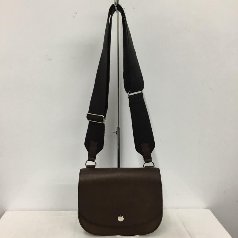 マーガレットハウエル MARGARET HOWELL ショルダーバッグ ショルダーバッグ レザー 無地 茶 / ブラウン / brown レディース USED 古着 中古 10153383