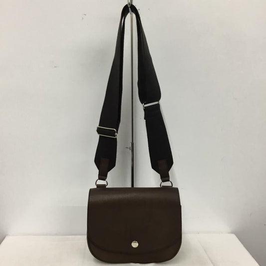 マーガレットハウエル MARGARET HOWELL ショルダーバッグ ショルダーバッグ レザー 無地 茶 / ブラウン / brown レディース USED 古着 中古 10153383