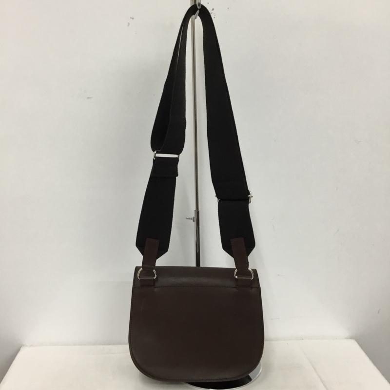 マーガレットハウエル MARGARET HOWELL ショルダーバッグ ショルダーバッグ レザー 無地 茶 / ブラウン / brown レディース USED 古着 中古 10153383