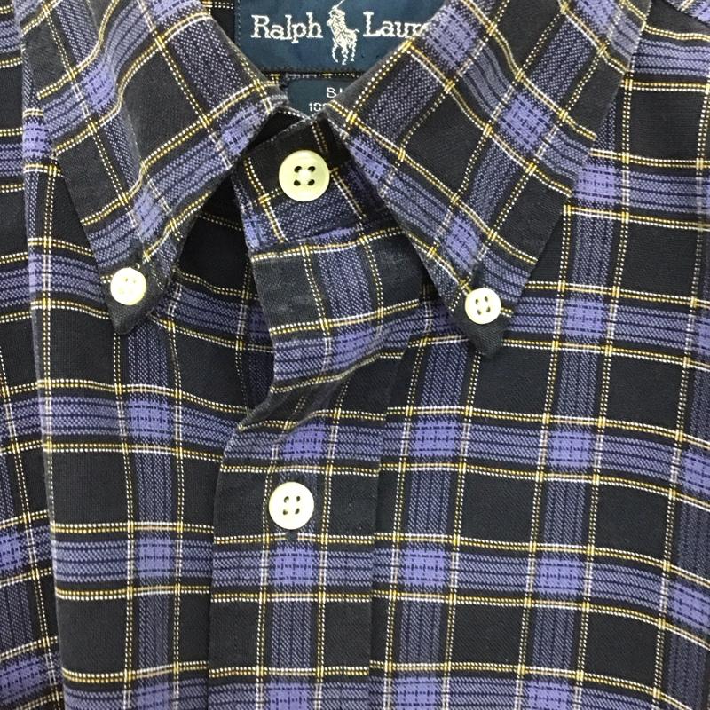 ラルフローレン RALPHLAUREN シャツ、ブラウス 長袖 長袖シャツ チェックシャツ カラーシャツ ボタンダウンシャツ L チェック マルチカラー / マルチカラー / multicolor メンズ USED 古着 中古 10153385