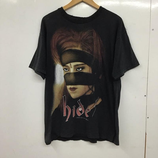 古着 USED Tシャツ 半袖 半袖カットソー プリントTシャツ 古着 HIDE 1998s XJAPAN M プリント ダークグレー / ダークグレー / メンズ USED 古着 中古 10153386