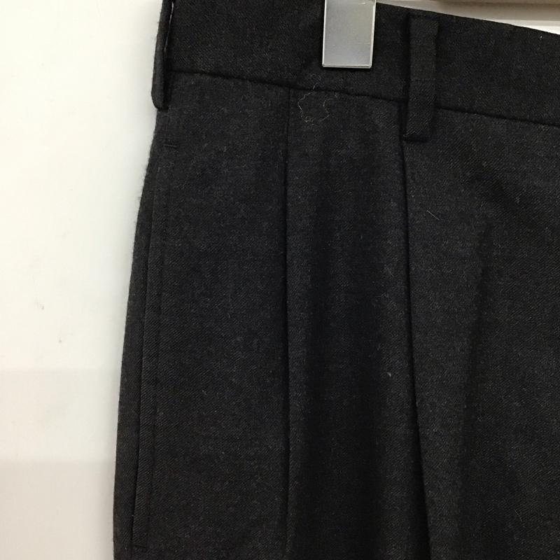 ブルックスブラザーズ BROOKS BROTHERS パンツ スラックス スラックスパンツ ワイドパンツ センタータックパンツ 34 無地 ダークグレー / ダークグレー / メンズ USED 古着 中古 10153392