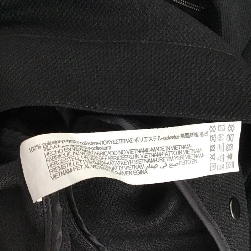 ザラ ZARA ジャケット、上着 ジャンパー、ブルゾン ジップアップジャケット アウター L 無地 黒 / ブラック / black メンズ USED 古着 中古 10153393