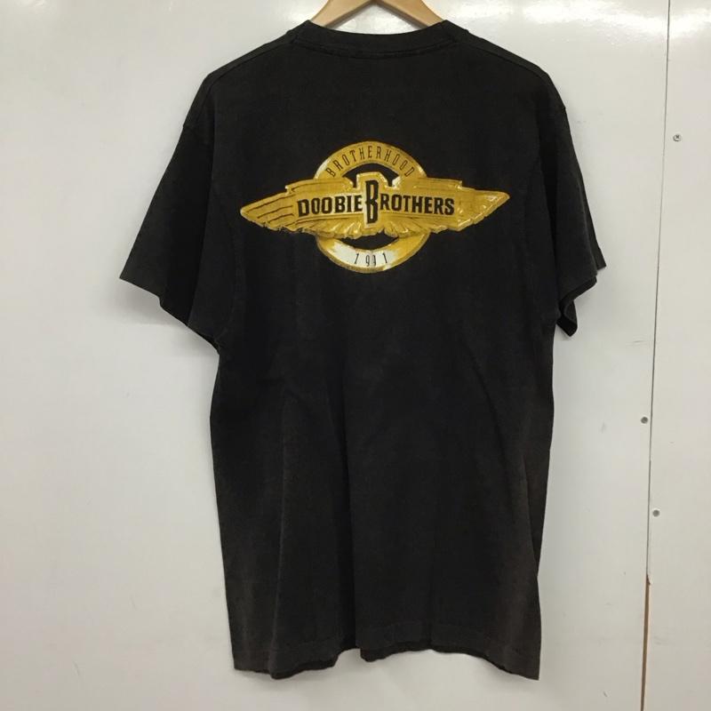 古着 USED Tシャツ 半袖 半袖カットソー プリントTシャツ クルーネックカットソー バンドTシャツ XL プリント ダークグレー / ダークグレー / メンズ USED 古着 中古 10153395