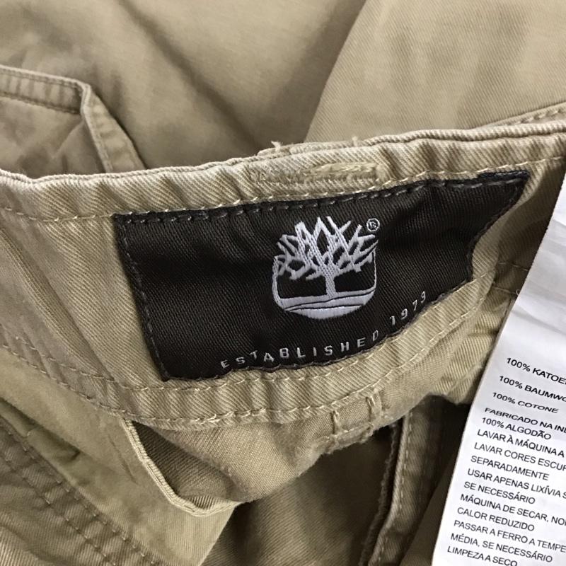 ティンバーランド Timberland パンツ ワークパンツ、ペインターパンツ ワイドパンツ カーゴパンツ カジュアルパンツ 32インチ 無地 ベージュ / ベージュ / beige メンズ USED 古着 中古 10153396
