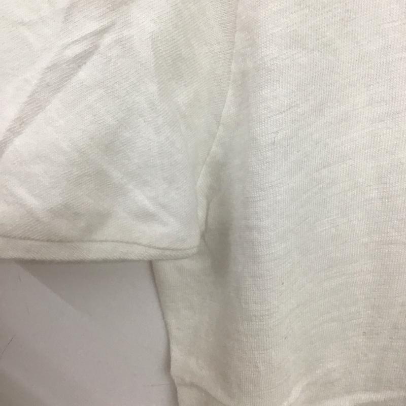 ベルバシーン Velva Sheen Tシャツ 半袖 半袖カットソー プリントTシャツ クルーネックカットソー L 無地 白 / ホワイト / white メンズ USED 古着 中古 10153399