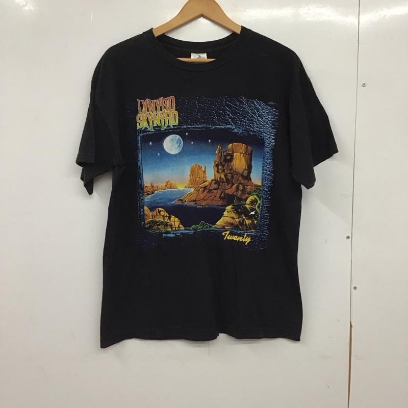 古着 USED Tシャツ 半袖 半袖カットソー プリントTシャツ クルーネックカットソー バンドTシャツ L プリント 黒 / ブラック / black メンズ USED 古着 中古 10153400