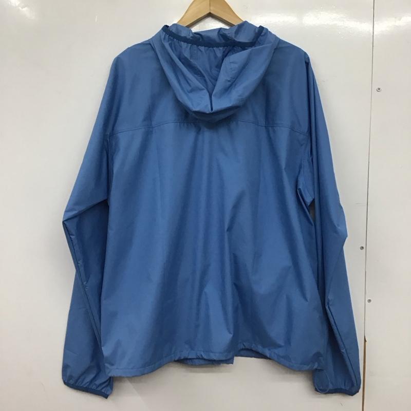 パタゴニア patagonia ジャケット、上着 ジャンパー、ブルゾン 20495sp26 ジップアップジャケット アウター L ロゴ、文字 水色 / ライトブルー / メンズ USED 古着 中古 10153401