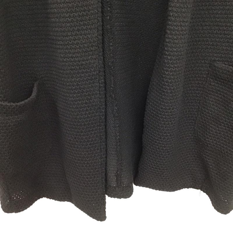 ザラ ZARA カーディガン 長袖 長袖カーディガン 前開き ノーカラー ニット L 無地 ダークグレー / ダークグレー / メンズ USED 古着 中古 10153404
