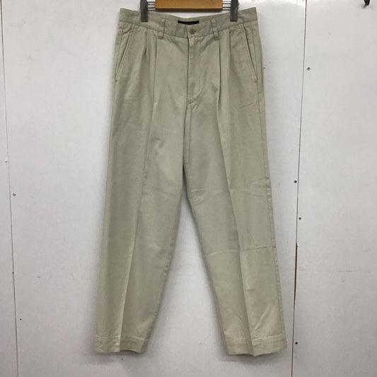 トミーヒルフィガー TOMMY HILFIGER パンツ チノパン チノパン ワイドパンツ カジュアルパンツ ストレッチパンツ L ロゴ、文字 灰 / グレー / gray メンズ USED 古着 中古 10153409