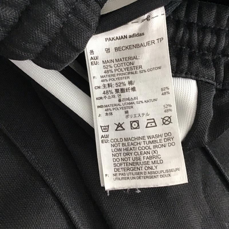 アディダス adidas パンツ ワークパンツ、ペインターパンツ cw1269 トラックパンツ スリムパンツ L ロゴ、文字 黒 / ブラック / black メンズ USED 古着 中古 10153410